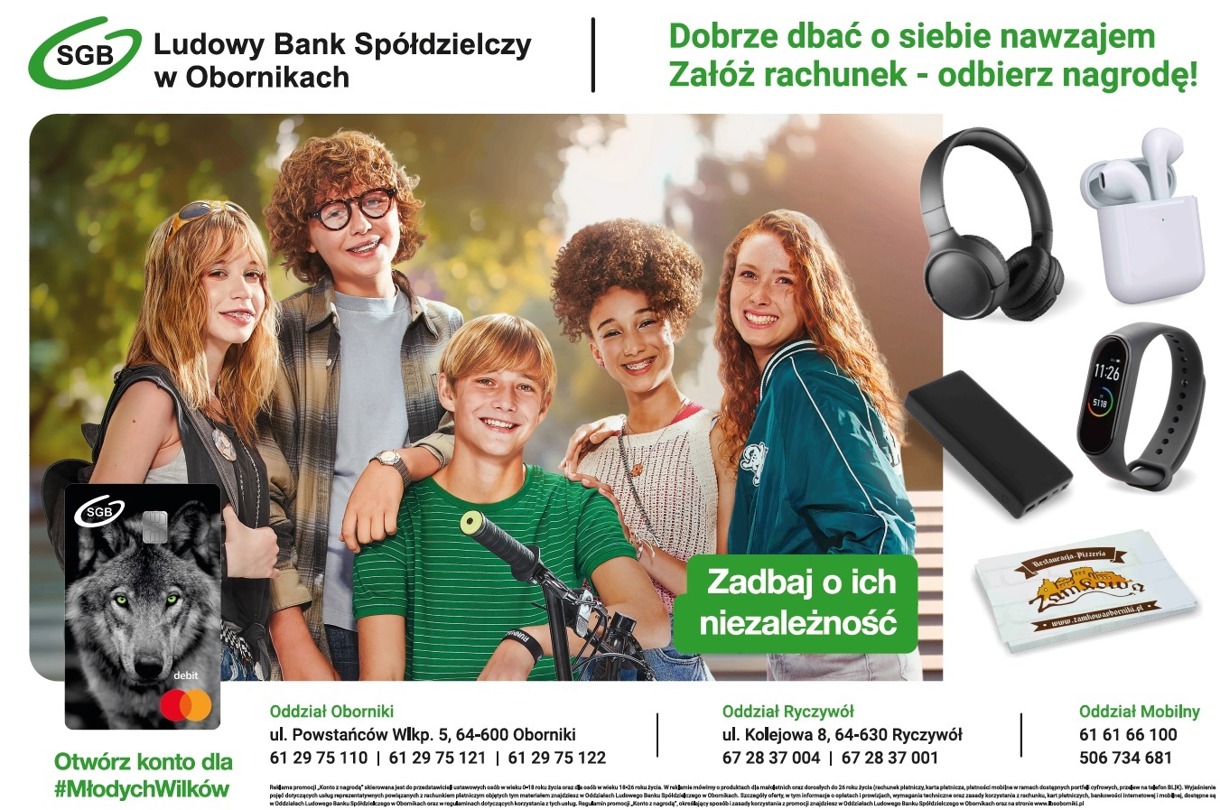 Konto z nagrodą