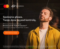 Gafika przedstawia mężczyznę z zamkniętymi oczami