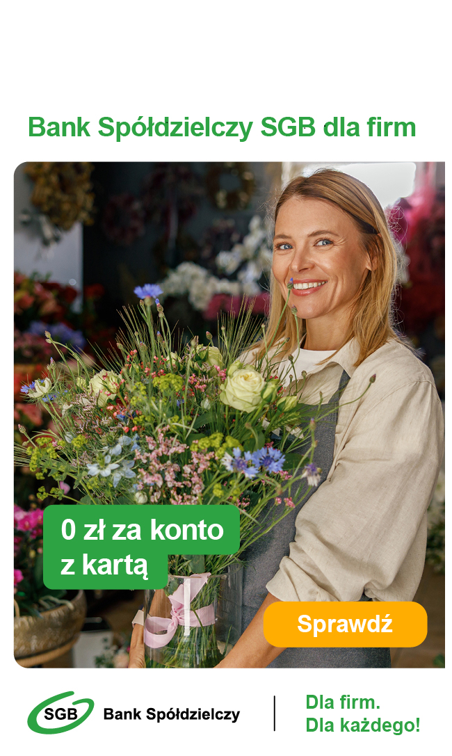 Konto firmowe z kartą za 0 zł przez  12 miesięcy!